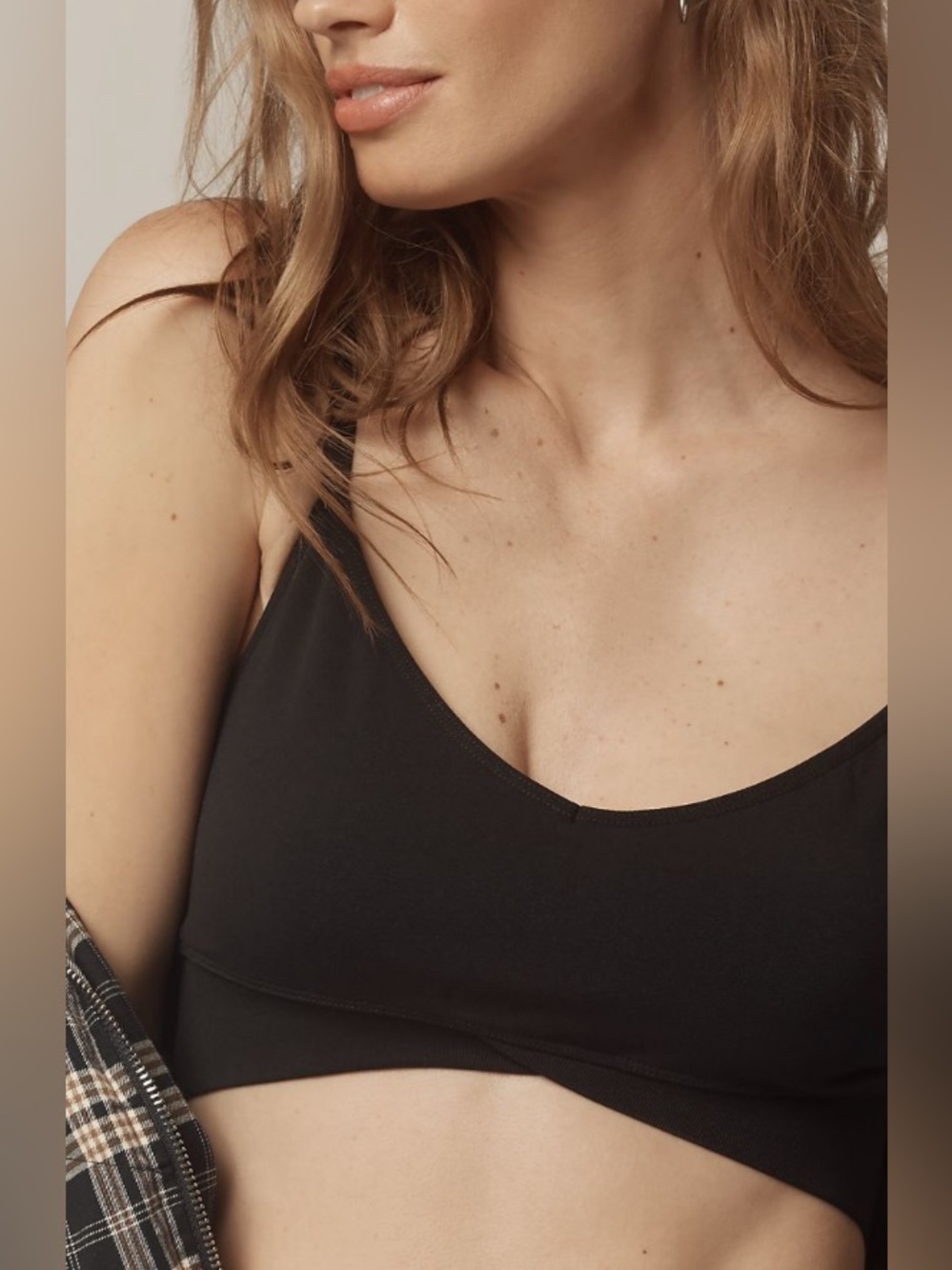 The LyreBird Skim Seamless Wrap Bra